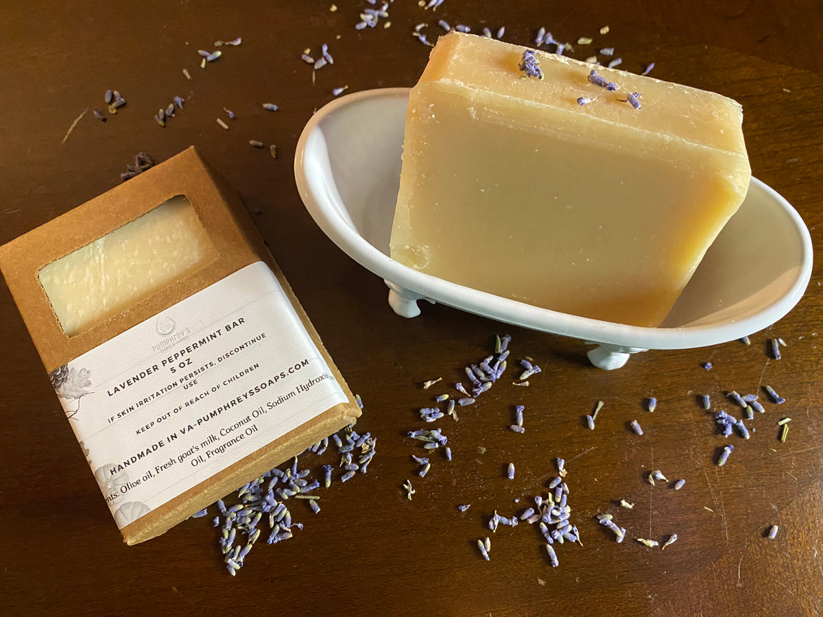 Lavender Peppermint Soap Bar